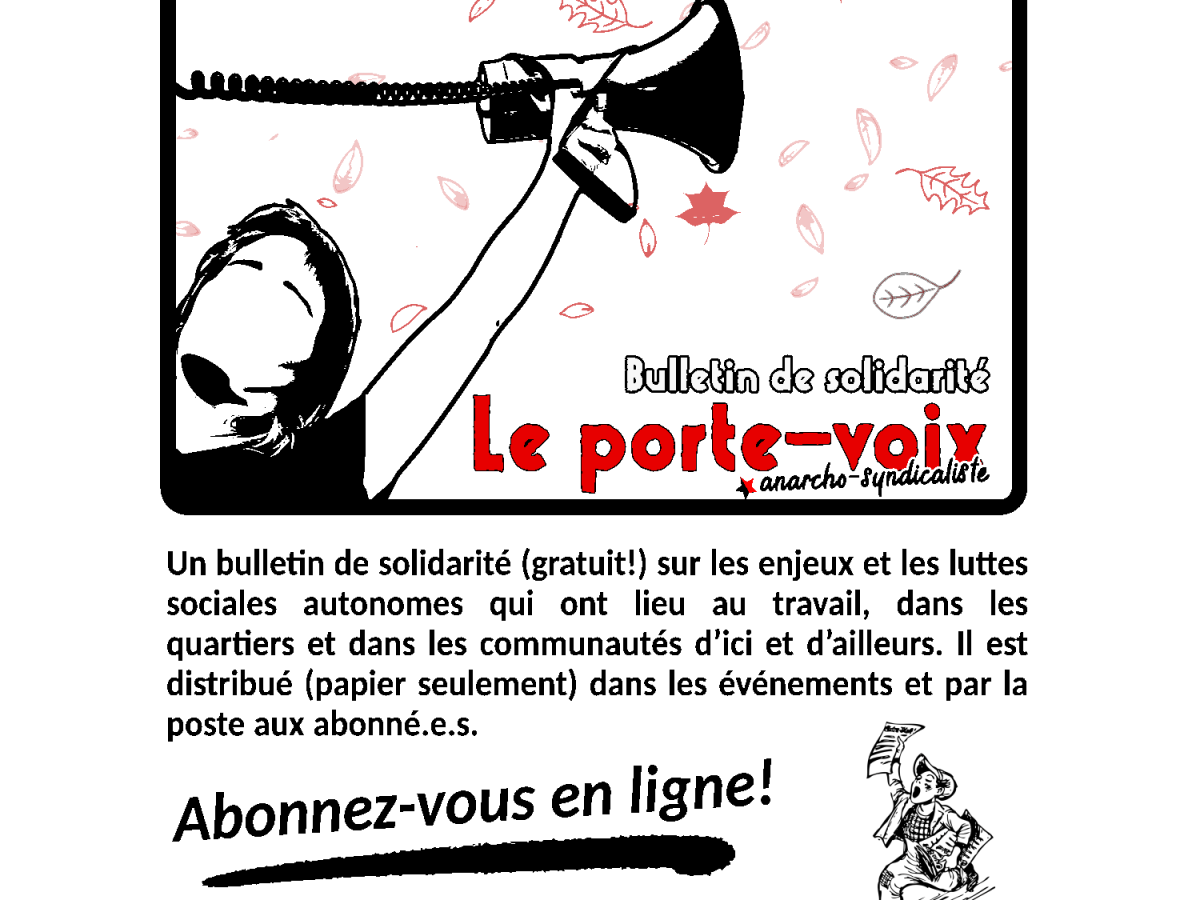 Le porte-voix #3, maintenant&nbsp;disponible!